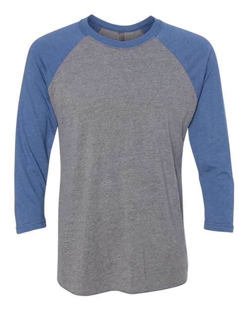 Next Level Unisex Triblend Three-Quarter Raglan T-Shirt - Image 15