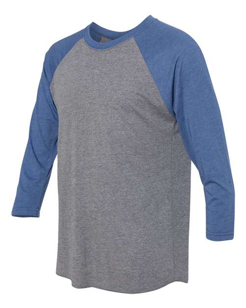 Next Level Unisex Triblend Three-Quarter Raglan T-Shirt - Image 24