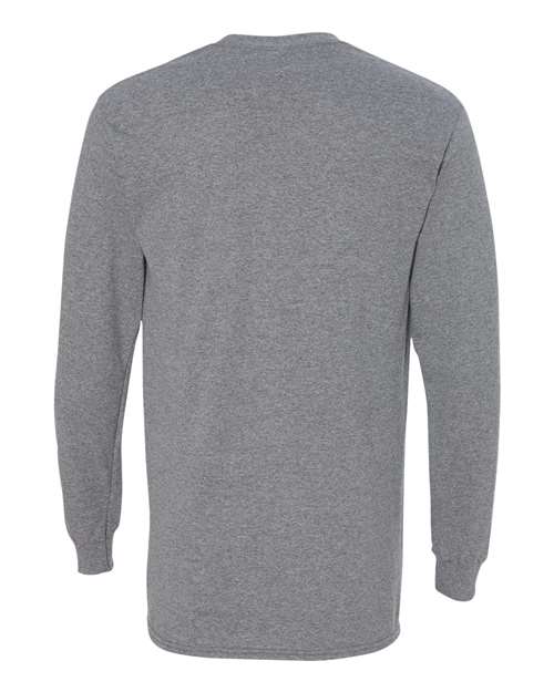 Gildan Unisex Heavy Cotton™ Long Sleeve T-Shirt - Image 38