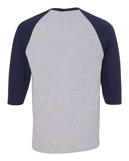 Gildan Unisex Heavy Cotton™ Raglan Three-Quarter Sleeve T-Shirt - Image 17