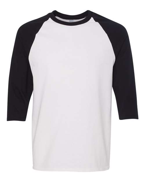 Gildan Unisex Heavy Cotton™ Raglan Three-Quarter Sleeve T-Shirt - Image 5