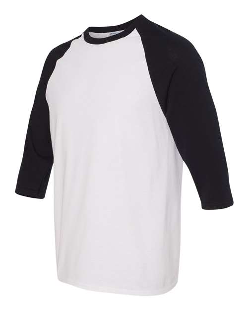 Gildan Unisex Heavy Cotton™ Raglan Three-Quarter Sleeve T-Shirt - Image 12