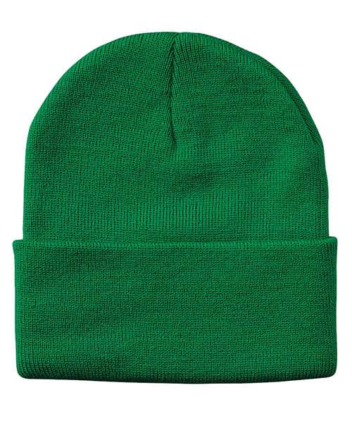 Sportsman 12" Solid Cuffed Beanie - Image 19