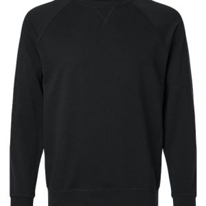 Alternative view of Next Level Unisex Laguna Raglan Crewneck Sweatshirt