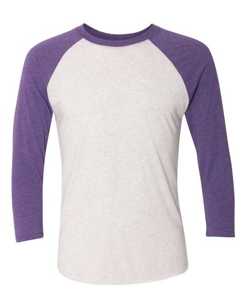 Next Level Unisex Triblend Three-Quarter Raglan T-Shirt - Image 5