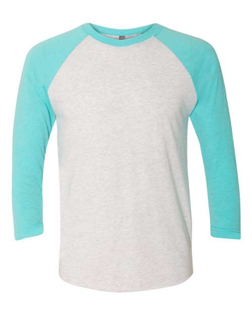 Next Level Unisex Triblend Three-Quarter Raglan T-Shirt - Image 6