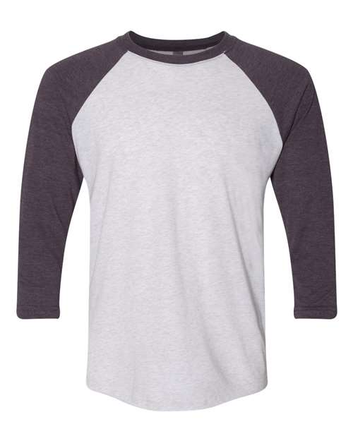 Next Level Unisex Triblend Three-Quarter Raglan T-Shirt - Image 11