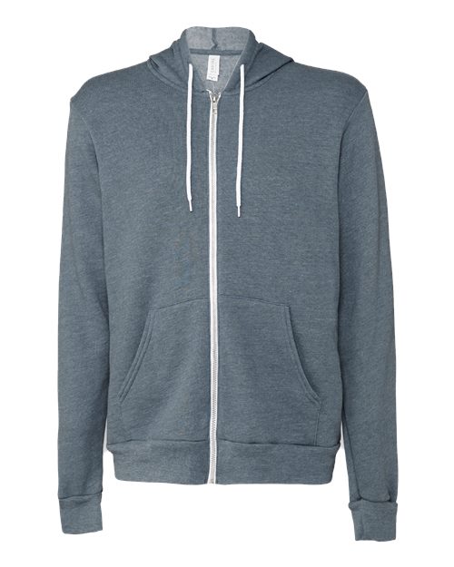 BELLA + CANVAS Unisex Sponge Fleece Full-Zip Hoodie Sweatshirt - Image 17