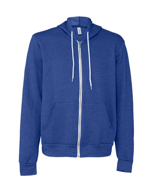 BELLA + CANVAS Unisex Sponge Fleece Full-Zip Hoodie Sweatshirt - Image 18