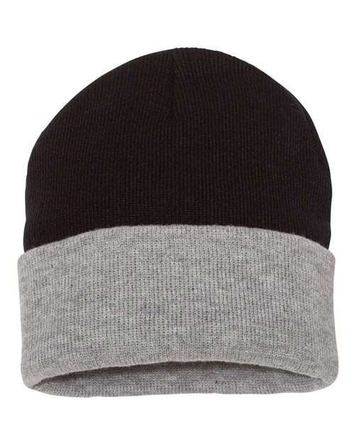Sportsman 12" Color Blocked Cuffed Beanie - Image 2