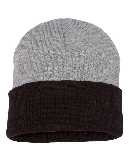 Sportsman 12" Color Blocked Cuffed Beanie - Image 5