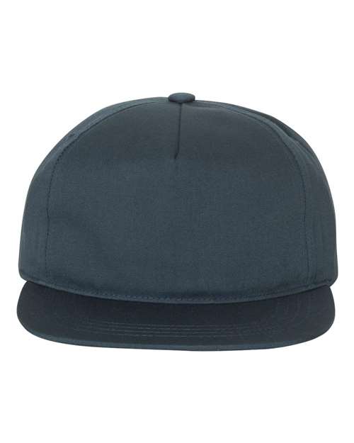 YP Classics Lightly-Structured Five-Panel Snapback Cap - Image 4
