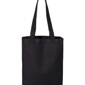 Alternative view of Q-Tees 12L Gussetted Shopping Bag