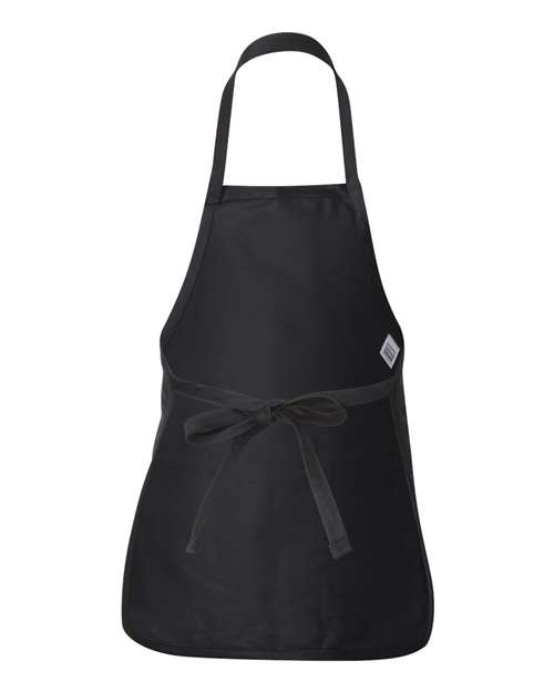 Q-Tees Full-Length Apron with Pouch Pocket - Image 9