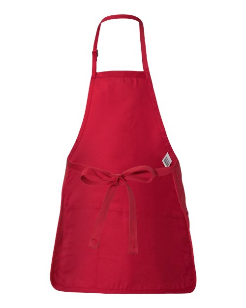 Q-Tees Full-Length Apron with Pouch Pocket - Image 13