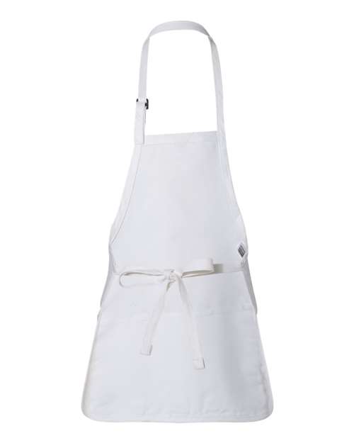Q-Tees Full-Length Apron with Pouch Pocket - Image 15