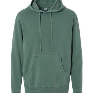 Alternative view of Independent Trading Co. Unisex Midweight Pigment-Dyed Hooded Sweatshirt