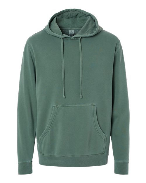 Independent Trading Co. Unisex Midweight Pigment-Dyed Hooded Sweatshirt - Image 2