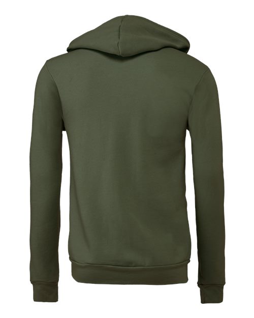 BELLA + CANVAS Unisex Sponge Fleece Full-Zip Hoodie Sweatshirt - Image 47