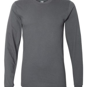 Alternative view of American Apparel Unisex Fine Jersey Long Sleeve Tee
