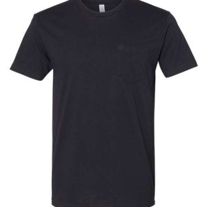 Alternative view of Next Level Unisex Cotton Pocket T-Shirt