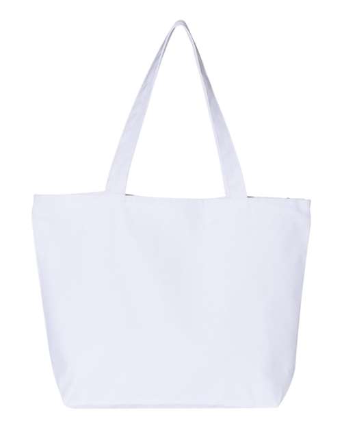 Q-Tees 25L Zippered Tote - Image 5