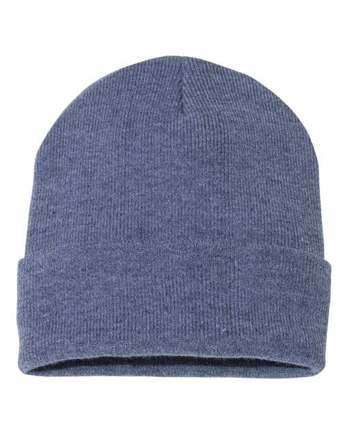 Sportsman 12" Solid Cuffed Beanie - Image 15