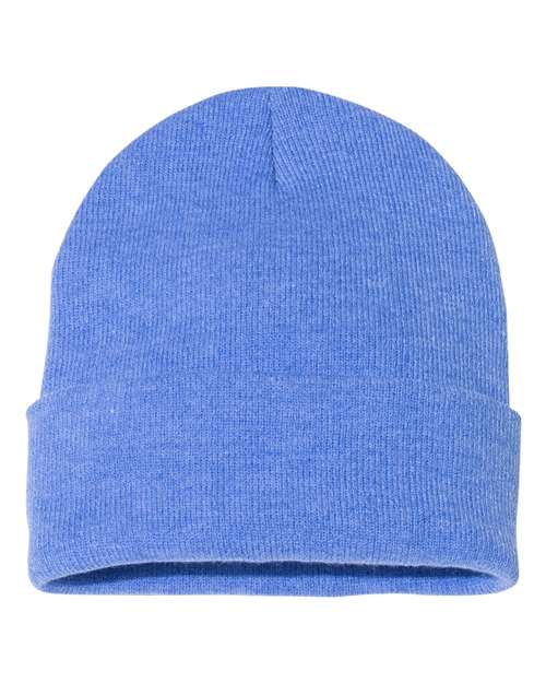 Sportsman 12" Solid Cuffed Beanie - Image 48