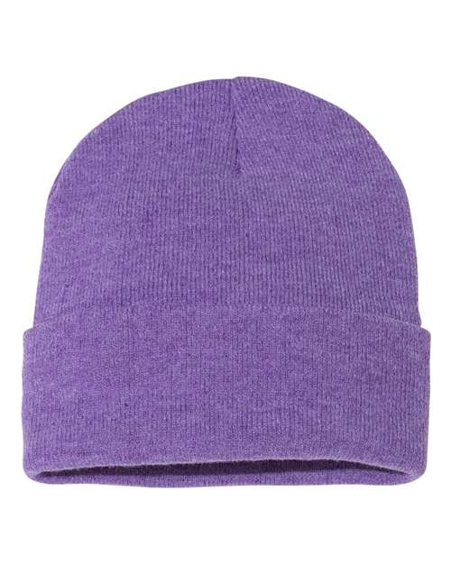 Sportsman 12" Solid Cuffed Beanie - Image 16