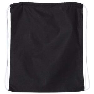 Alternative view of Q-Tees Large Economical Cotton Drawstring Bag