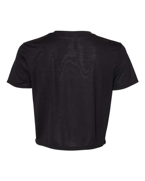 BELLA + CANVAS Women’s Flowy Crop Tee - Image 5