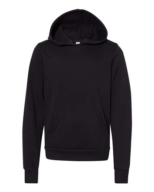 BELLA + CANVAS Youth Sponge Fleece Hoodie Sweatshirt - Image 3