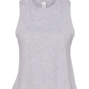Alternative view of BELLA + CANVAS Women's Racerback Crop Tank