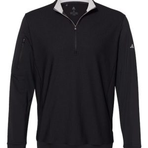 Alternative view of Adidas Men's Textured Quarter-Zip Pullover