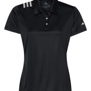 Alternative view of Adidas Women's 3-Stripes Shoulder Polo