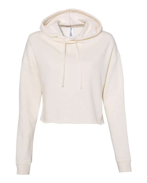 Independent Trading Co. Women’s Lightweight Crop Hooded Sweatshirt - Image 4