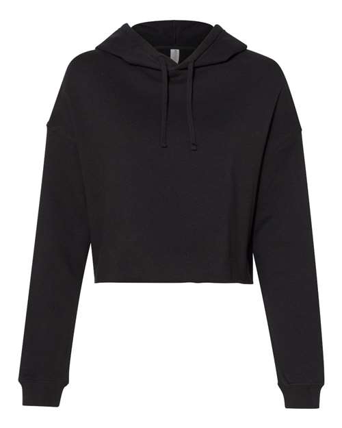 Independent Trading Co. Women’s Lightweight Crop Hooded Sweatshirt - Image 2