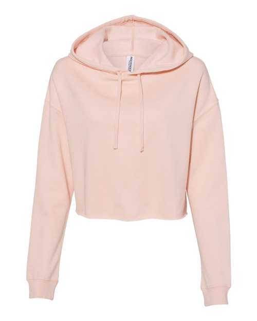 Independent Trading Co. Women’s Lightweight Crop Hooded Sweatshirt - Image 3