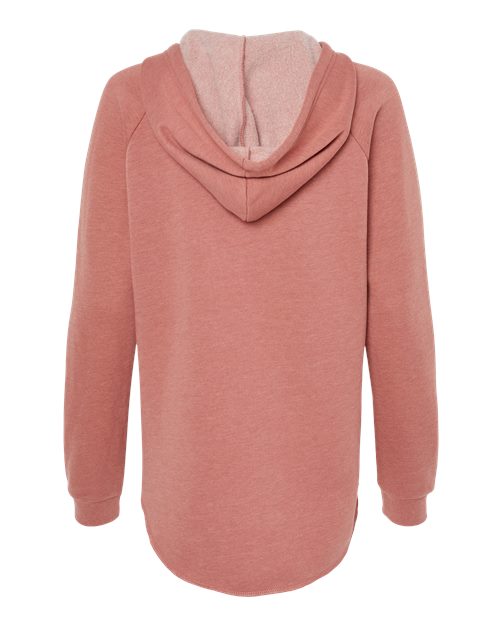 Independent Trading Co. Women’s Lightweight California Wave Wash Hooded Sweatshirt - Image 8