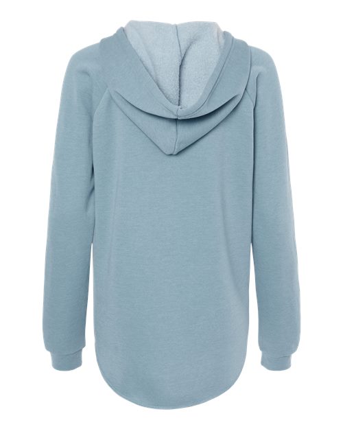 Independent Trading Co. Women’s Lightweight California Wave Wash Hooded Sweatshirt - Image 9