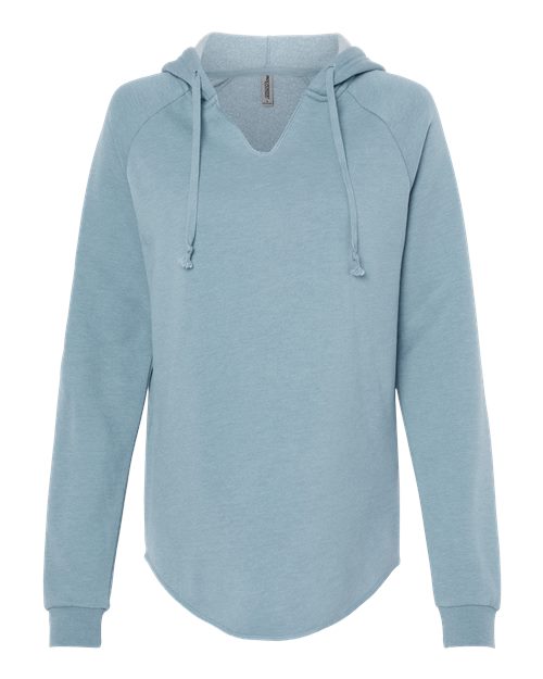 Independent Trading Co. Women’s Lightweight California Wave Wash Hooded Sweatshirt - Image 4