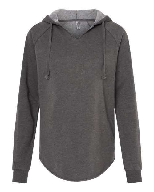 Independent Trading Co. Women’s Lightweight California Wave Wash Hooded Sweatshirt - Image 6