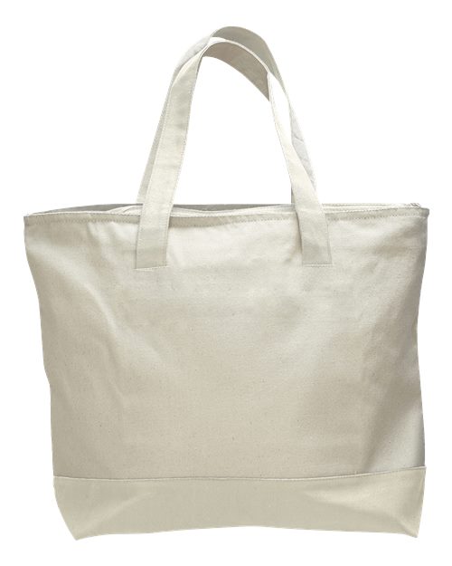 Q-Tees 19L Zippered Tote - Image 6
