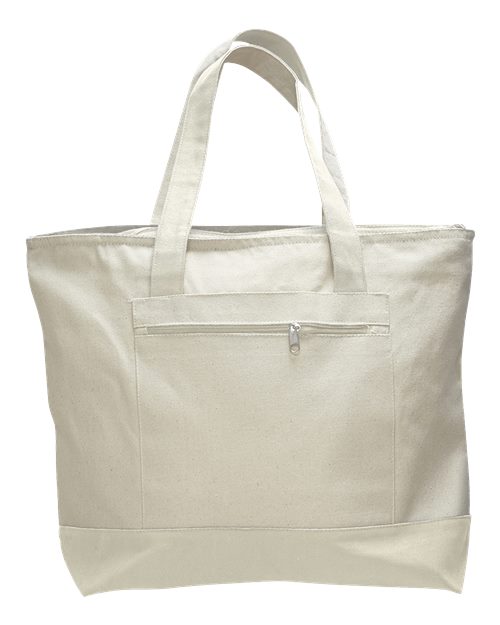 Q-Tees 19L Zippered Tote - Image 3