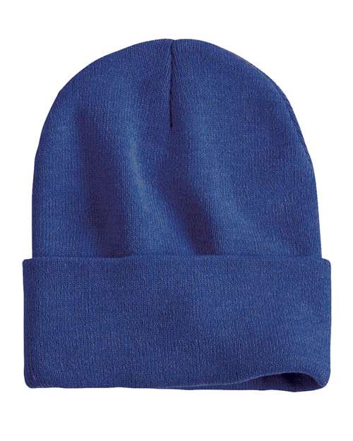 Sportsman 12" Solid Cuffed Beanie - Image 13