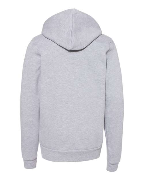 BELLA + CANVAS Youth Sponge Fleece Hoodie Sweatshirt - Image 6