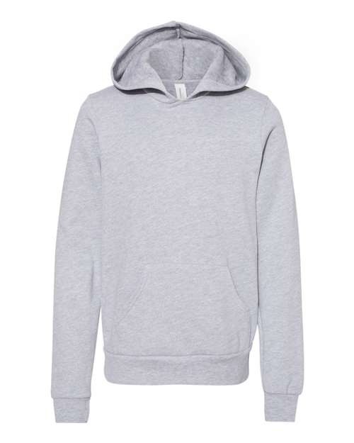 BELLA + CANVAS Youth Sponge Fleece Hoodie Sweatshirt - Image 2