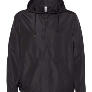 Alternative view of Independent Trading Co. Unisex Lightweight Quarter-Zip Windbreaker Pullover Jacket