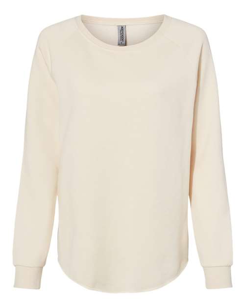 Independent Trading Co. Women's California Wave Wash Crewneck Sweatshirt - Image 2