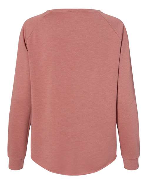 Independent Trading Co. Women's California Wave Wash Crewneck Sweatshirt - Image 6